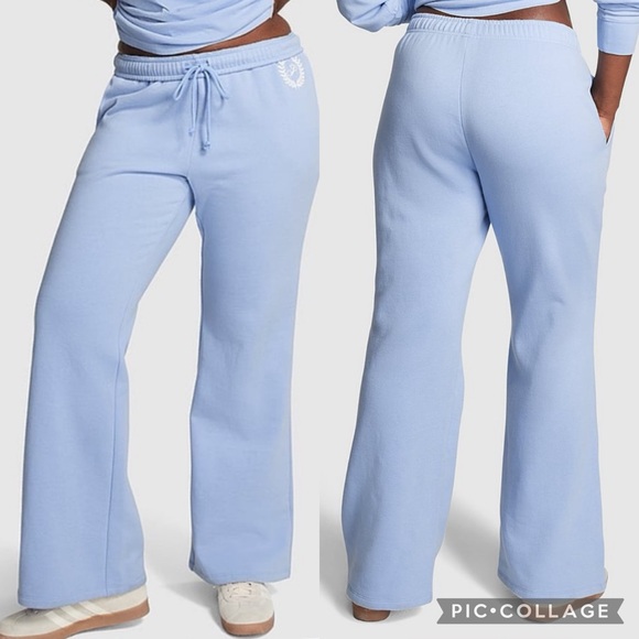 PINK Ivy Fleece Flare Sweatpants - Picture 1 of 1